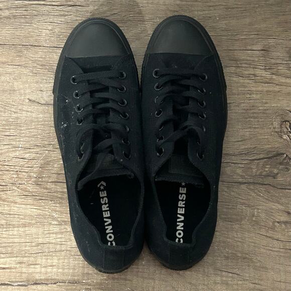 Converse Chuck Taylor All-Star Low Top Men’s Shoes Sneakers Size 10.5 Black - Picture 7 of 8